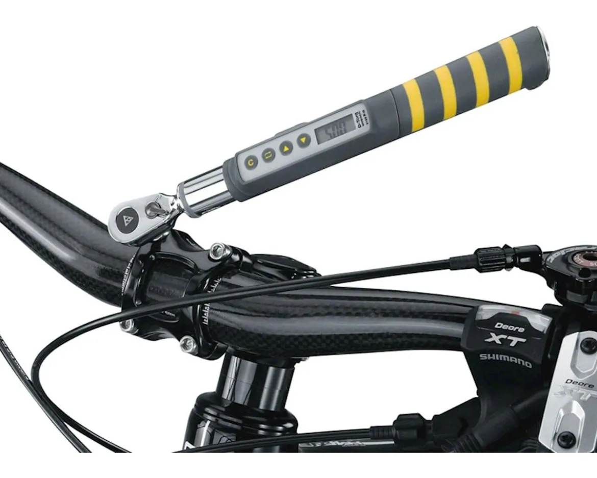 Topeak D-Torq Digital Torque Wrench (w/Bits) (1-20Nm)