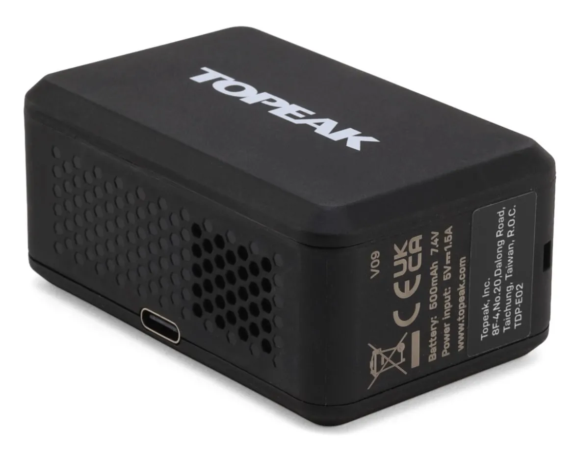 Topeak E-Booster Digital Mini Inflator (Black)