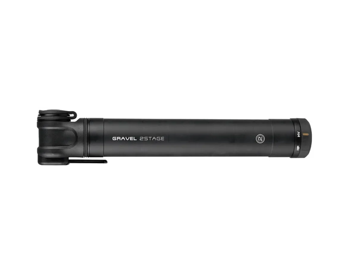 Topeak Gravel Mini Pump (Black) (2-Stage)