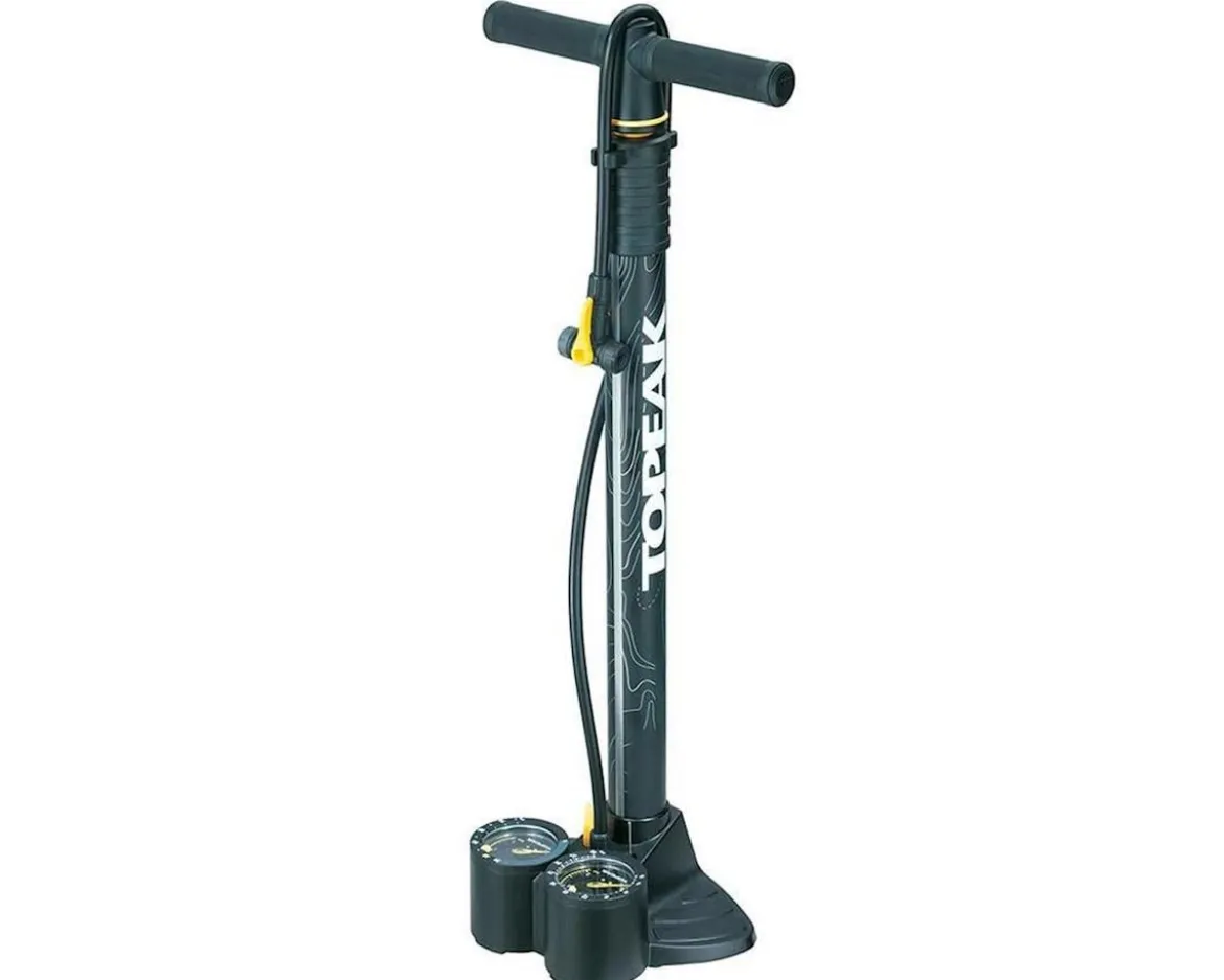 Topeak JoeBlow Dualie Floor Pump (Black)