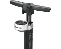 Topeak Joeblow Twin Turbo Floor Pump (Black) (SmartHead)