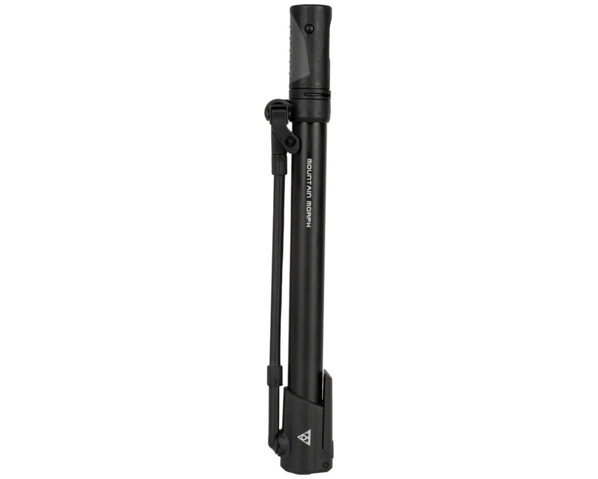 Topeak Mountain Morph Hand Pump (Black) (160 PSI)