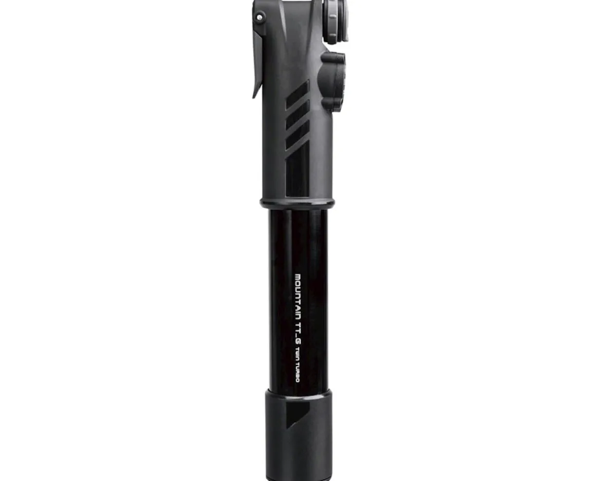 Topeak Mountain TT G Mini Pump (Black) (60 PSI (w/Gauge)