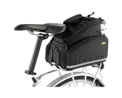 Topeak MTS Trunkbag DXP (Black) (22.6L) (Strap Mount)