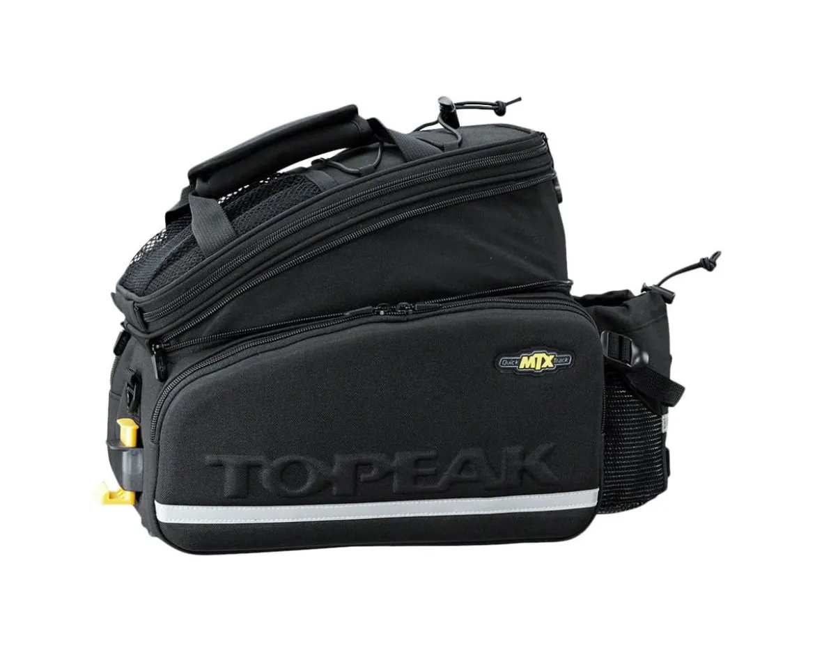 Topeak MTX TrunkBag DX (Black) (12L) (MTX 2.0 QuickTrack)