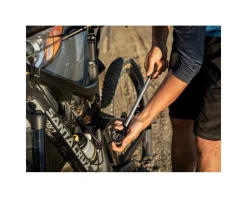 Topeak Pocketshock DXG XL Shock Pump (Silver/Black)