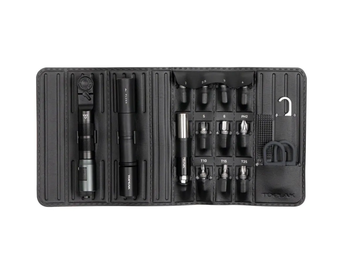 Topeak Ratchet 'n Roll Pro Tool Kit (Black)