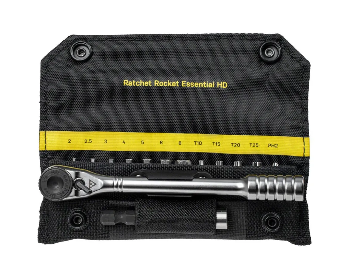 Topeak Ratchet Rocket Essential HD Tool Kit (Black/Silver)