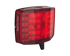 Topeak RedLite Aura 3-LED Tail Light (Black/Red) (100 Lumens)