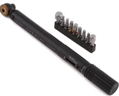 Topeak Torq Stick Adjustable Torque Wrench (Black) (4-20Nm) (w/Bits)