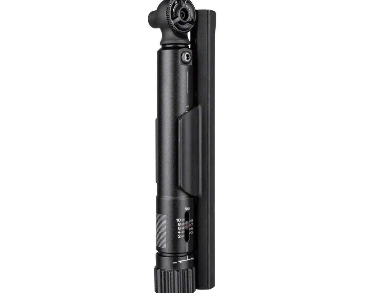 Topeak Torq Stick Ratcheting Torque Wrench (Adjustable) (2-10Nm) (5 Piece Bit Set)