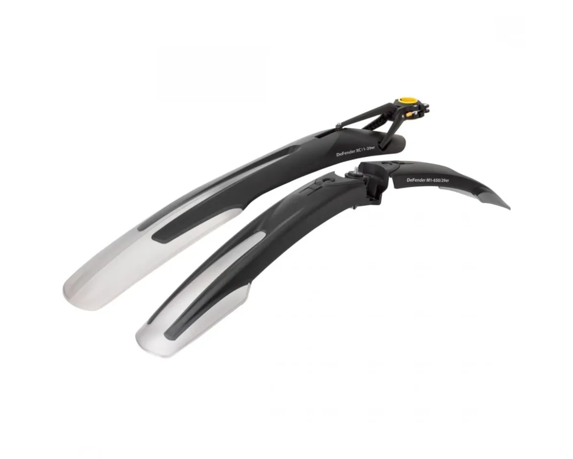 Topeak TPK DeFender M1/XC11 MTB Fender Set (Black/Grey) (29")
