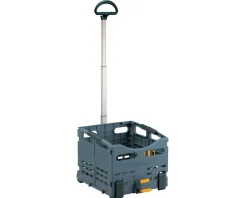 Topeak Trolley Tote Folding MTX Rear Basket (Grey) (25L)