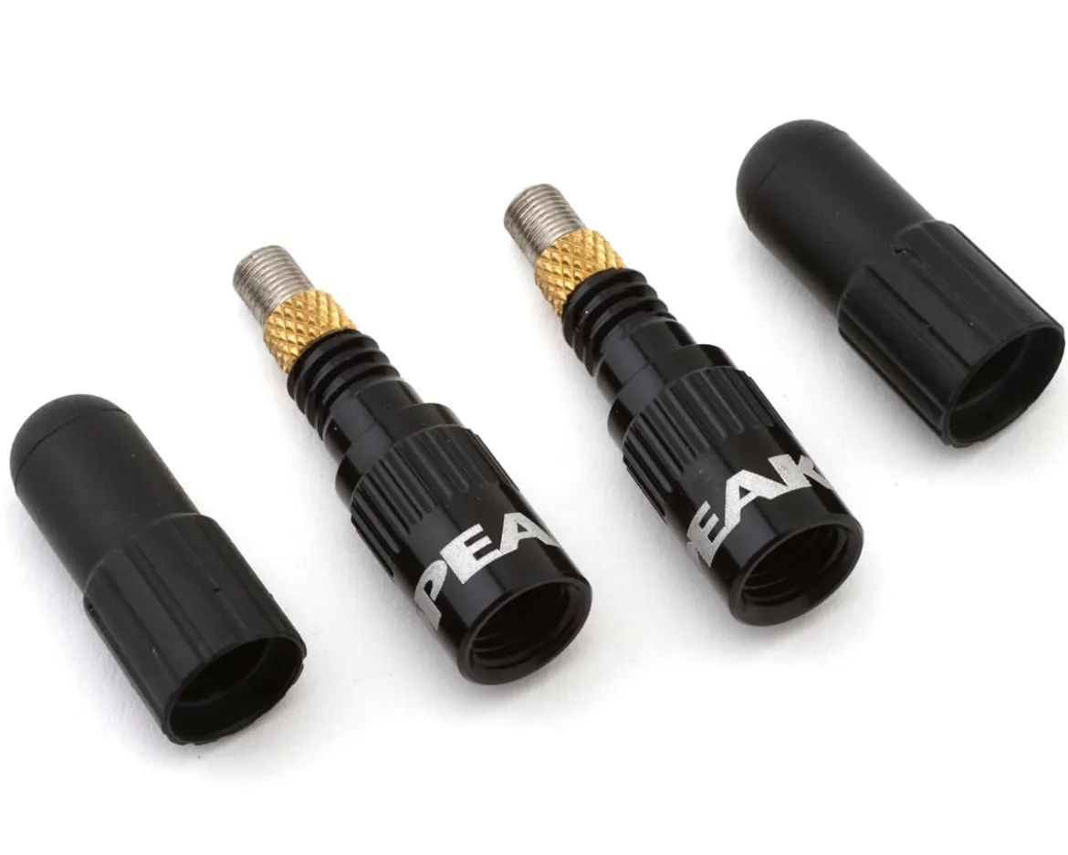 Topeak TurboFlow Valve Adapters (Black)