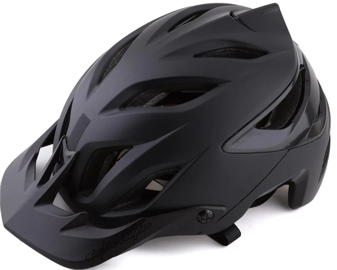 Troy Lee Designs A3 MIPS Helmet (Uno Black) (XS/S)