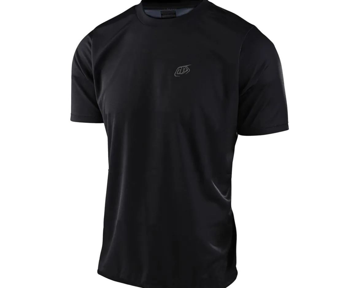 Troy Lee Designs Flowline Short Sleeve Jersey (Black) (S)