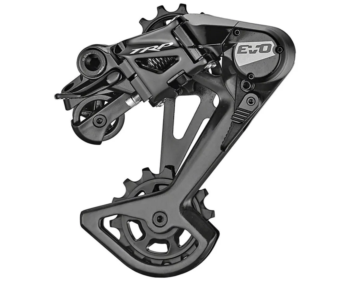 TRP EVO 12 Rear Derailleur (Black/Silver) (12 Speed) (Silent Clutch)