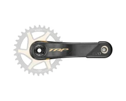 TRP CK-9050 EVO Carbon Crankset (Black/Gold) (CINCH) (30mm Spindle) (165mm) (12 Speed)