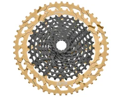 TRP CS-M9050 EVO Cassette (Black/Gold) (12 Speed) (Micro Spline) (10-52T)