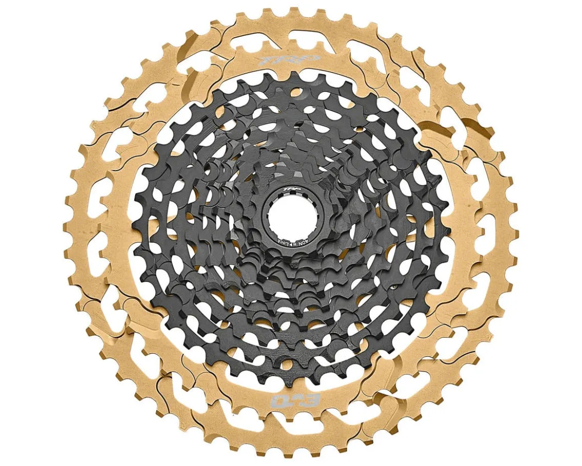 TRP CS-M9050 EVO Cassette (Black/Gold) (12 Speed) (Micro Spline) (10-52T)