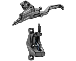 TRP DHR EVO Pro Disc Brake & Lever (Black) (HD-M9040) (4-Piston) (Left) (Hydraulic) (Post Mount)