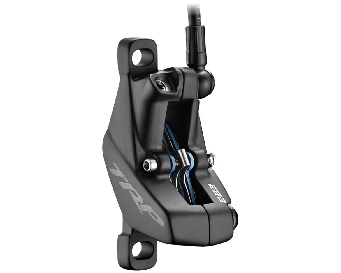 TRP DHR EVO Pro Disc Brake & Lever (Black) (HD-M9040) (4-Piston) (Left) (Hydraulic) (Post Mount)