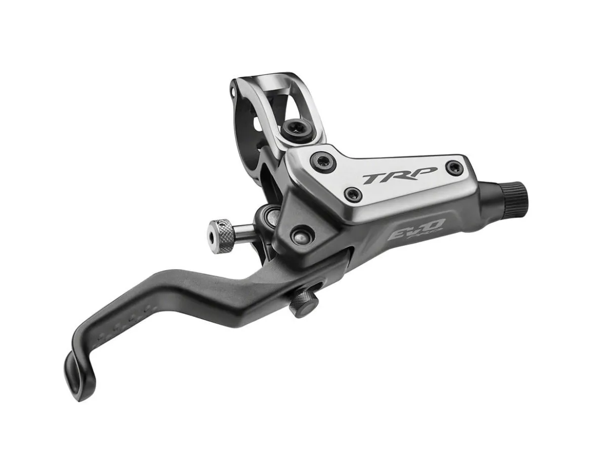TRP DHR EVO Pro Disc Brake & Lever (Grey) (HD-M9040) (4-Piston) (Right) (Hydraulic) (Post Mount)