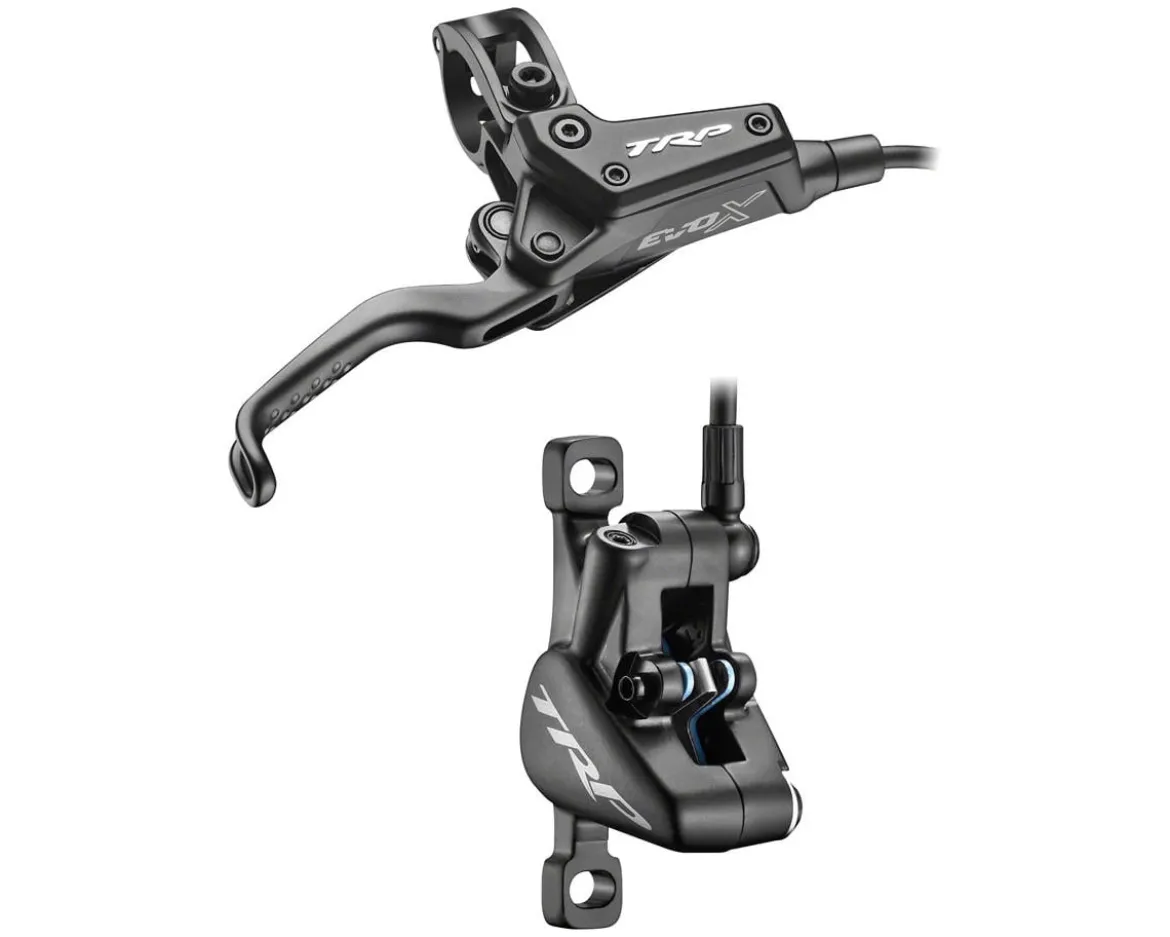 TRP EVO X Disc Brake & Lever (Black) (HD-M9020) (2-Piston) (Right) (Hydraulic) (Post Mount)