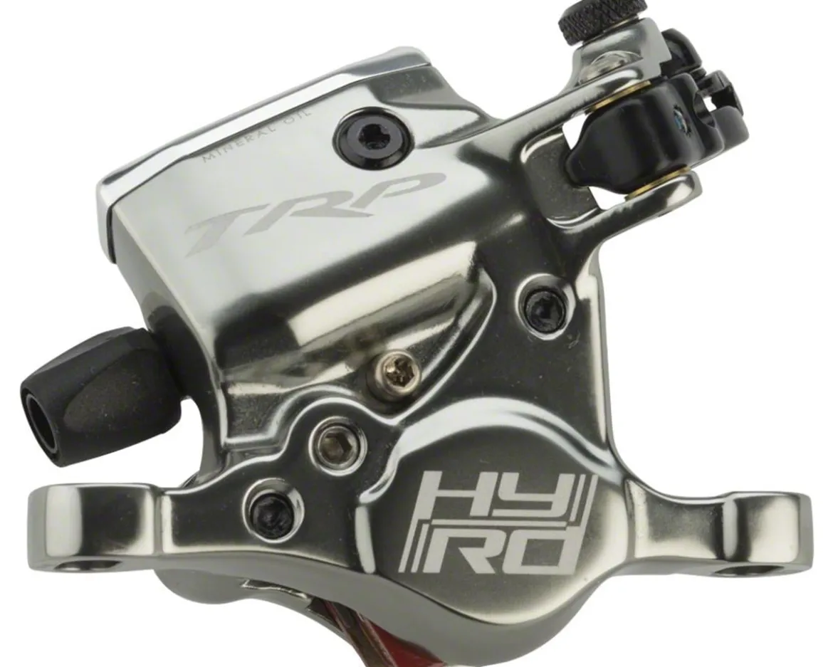 TRP HY/RD Cable Actuated Hydraulic Disc Brake Caliper (Grey) (Mechanical) (Front or Rear) (Post Mount)