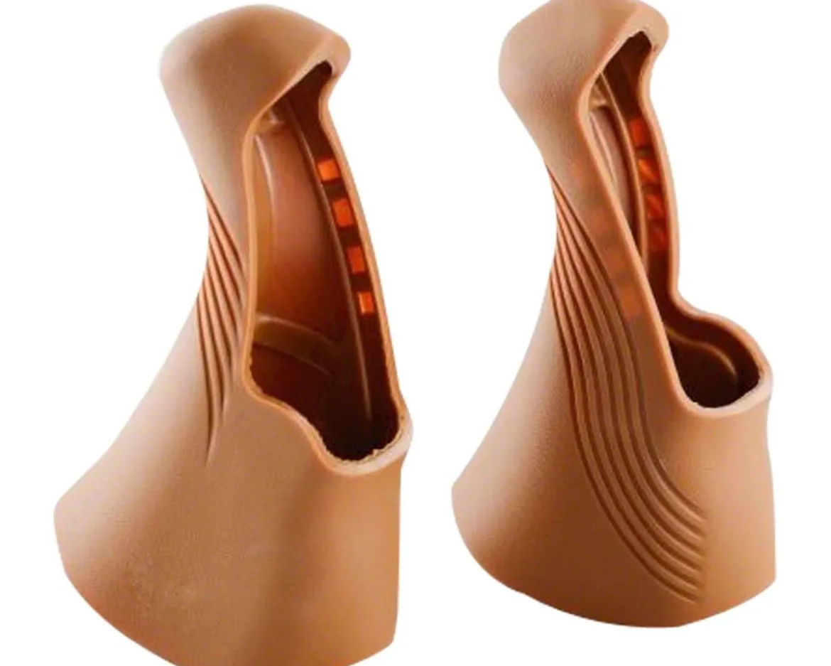 TRP Replacement Hoods for RRL Levers (Gum) (Pair)