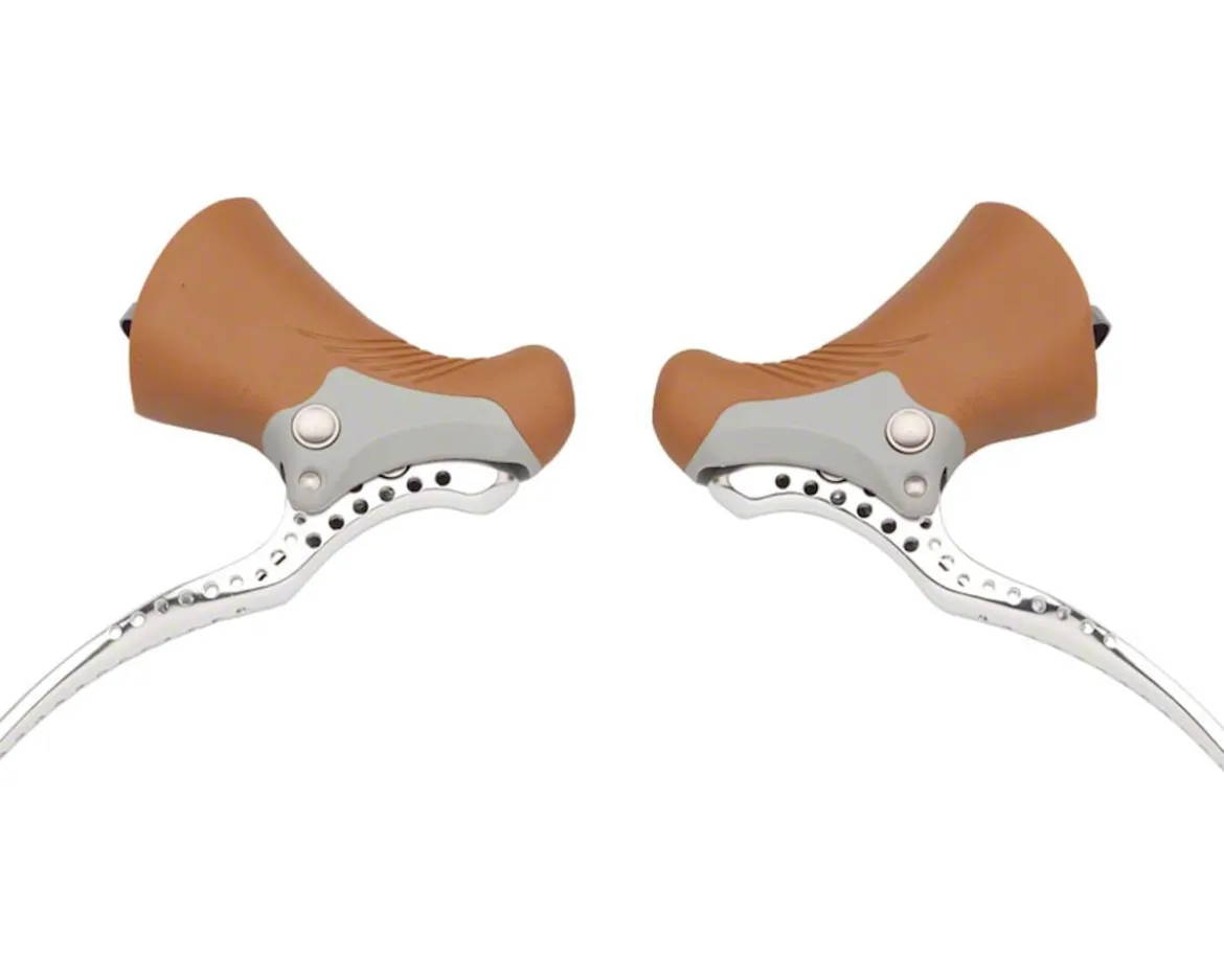 TRP RRL SR Ultralight Brake Levers (Retro Gum/Silver) (Pair)