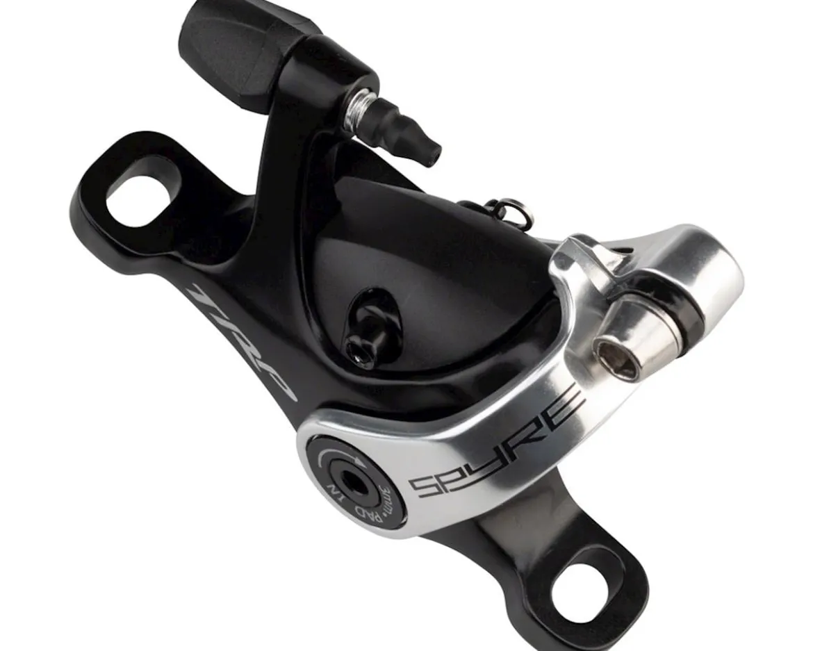 TRP Spyre Disc Brake Caliper (Black/Silver) (Mechanical) (Front or Rear) (Post Mount)