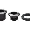 TRUVATIV Steel Chainring Bolt Set (Black) (Steel) (8mm) (5 Pack w/ Washers)