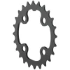 TRUVATIV Trushift Aluminum Chainrings (Black) (3 x 8-11 Speed) (Inner) (24T) (104/64mm BCD)