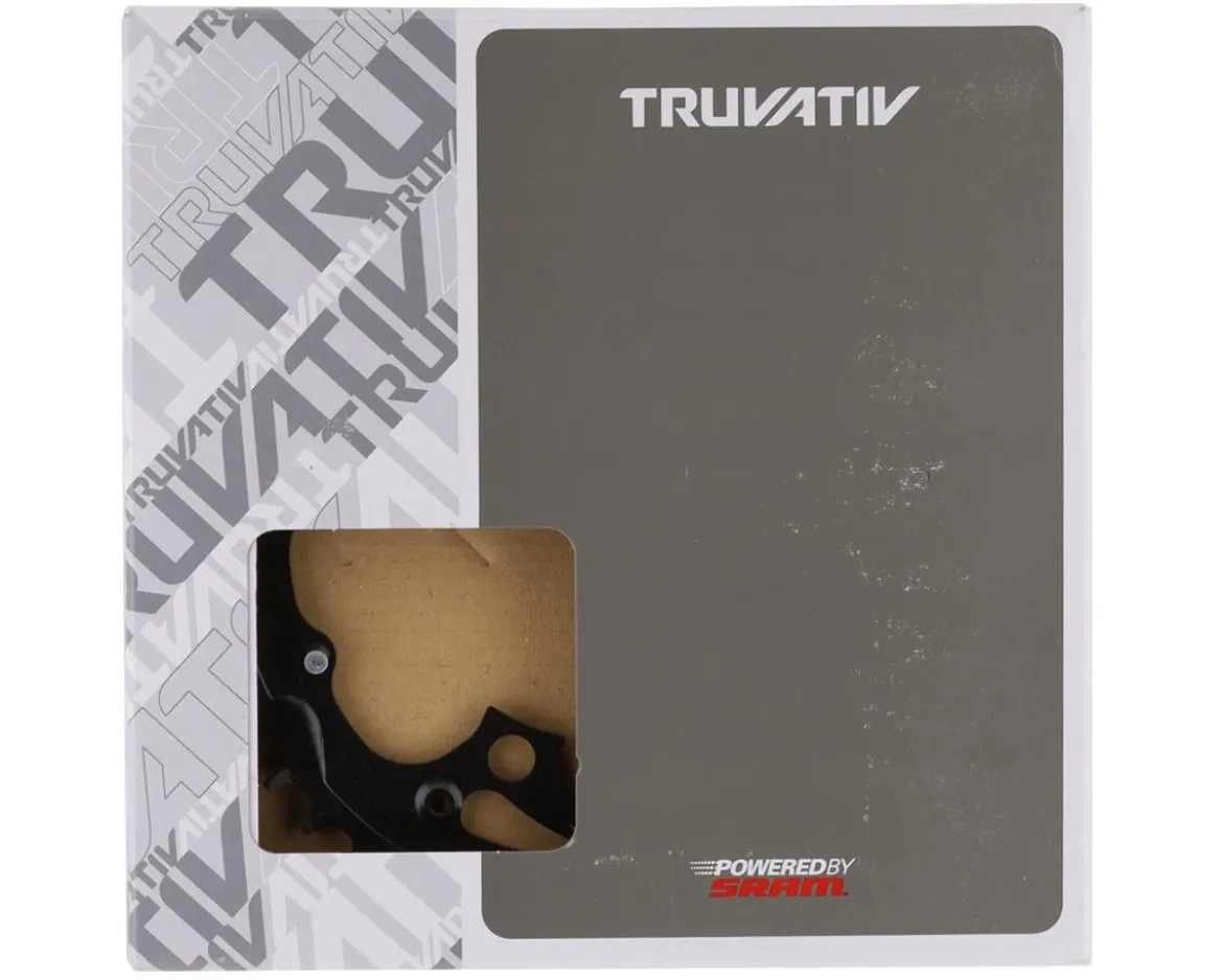 TRUVATIV Trushift Steel Chainrings (Black) (3 x 8-11 Speed) (Outer) (44T) (104/64mm BCD)