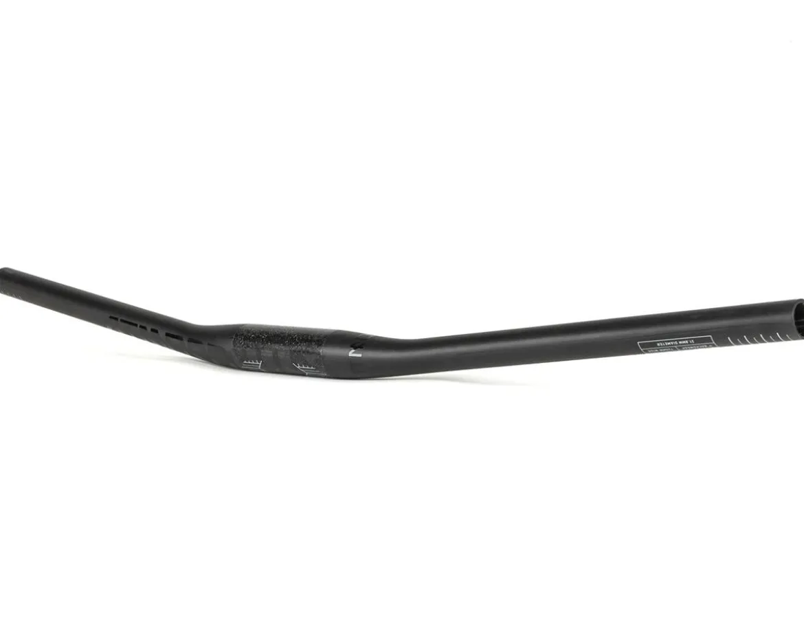 TRUVATIV Atmos Carbon Flat Handlebar (Black) (31.8mm) (0mm Rise) (760mm) (5/9° Sweep)