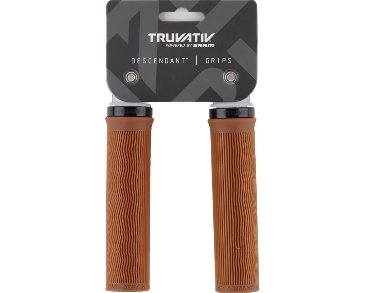 TRUVATIV Descendant Lock-On Grips (Gum) (133mm)