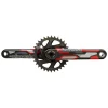 TRUVATIV Descendant Troy Lee Designs CoLab Carbon Crankset (Red) (12 Speed) (175mm) (32T)