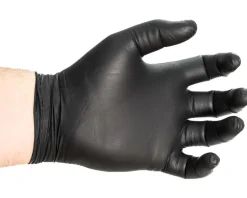 Unior Industrial Strength Nitrile Mechanic Gloves (Black) (S)