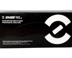 Unior Industrial Strength Nitrile Mechanic Gloves (Black) (S)