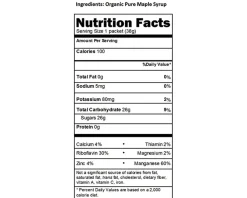 UnTapped Maple Gel (Maple) (20 - 0.96oz Packets)