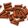 USA Brand 14g Alloy Nipples (Orange) (Bag of 20)