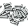 USA Brand 14g Alloy Nipples (Silver) (Bag of 20)