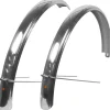 Velo Orange Fluted 700c x 63 Fender Set (Polished Silver) (700c x 55)