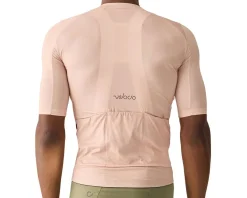 Velocio Ultralight Mesh Short Sleeve Jersey (Misty Rose) (M)