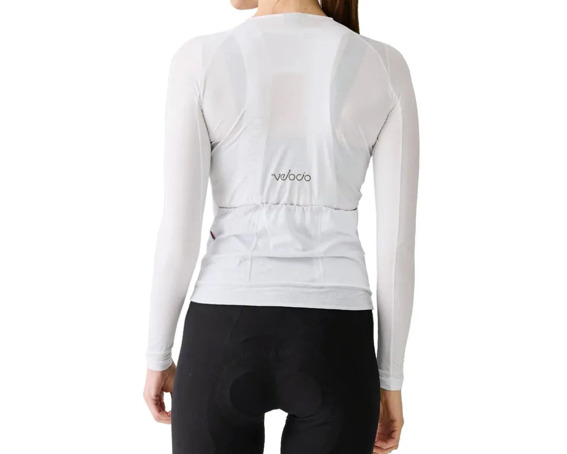 Velocio Women's Ultralight Mesh Long Sleeve Jersey (Undyed) (XS)