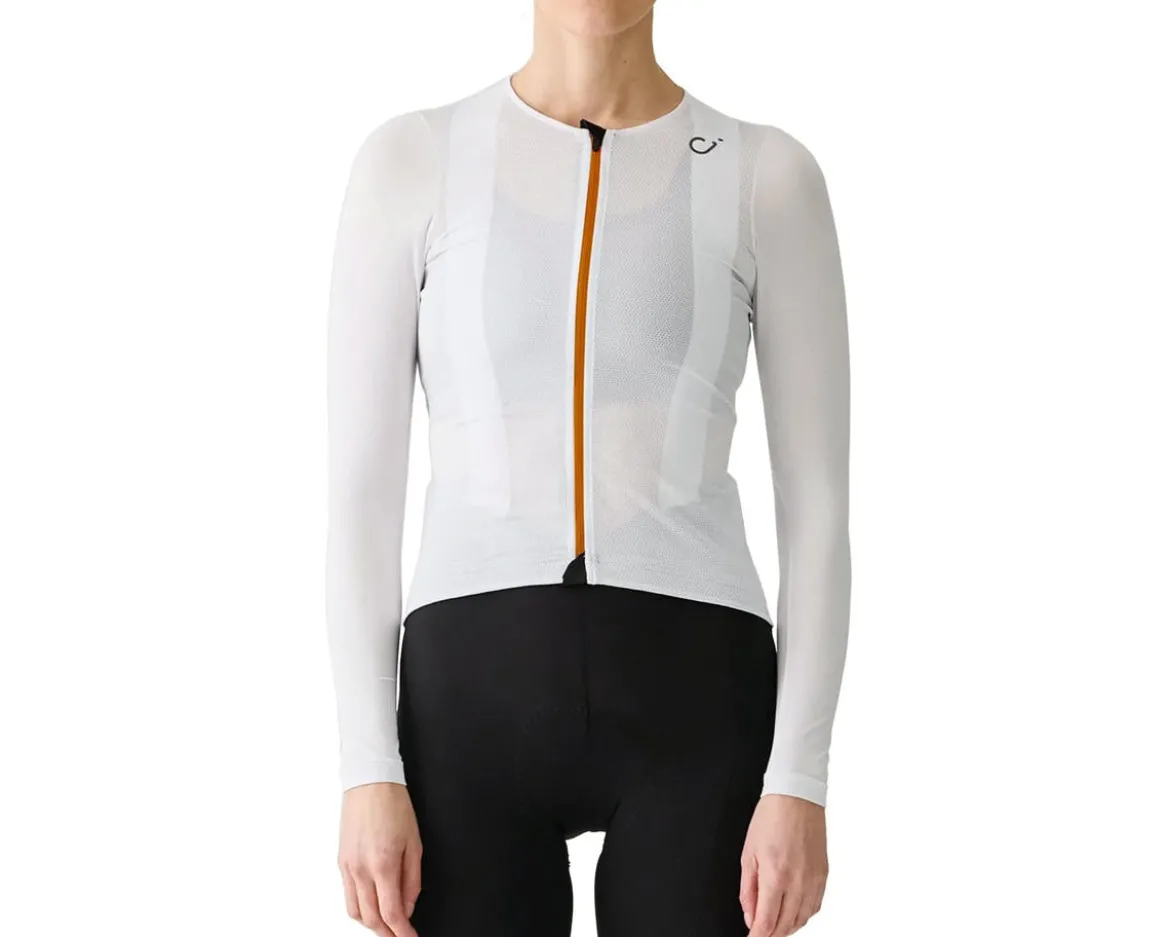 Velocio Women's Ultralight Mesh Long Sleeve Jersey (Undyed) (XS)