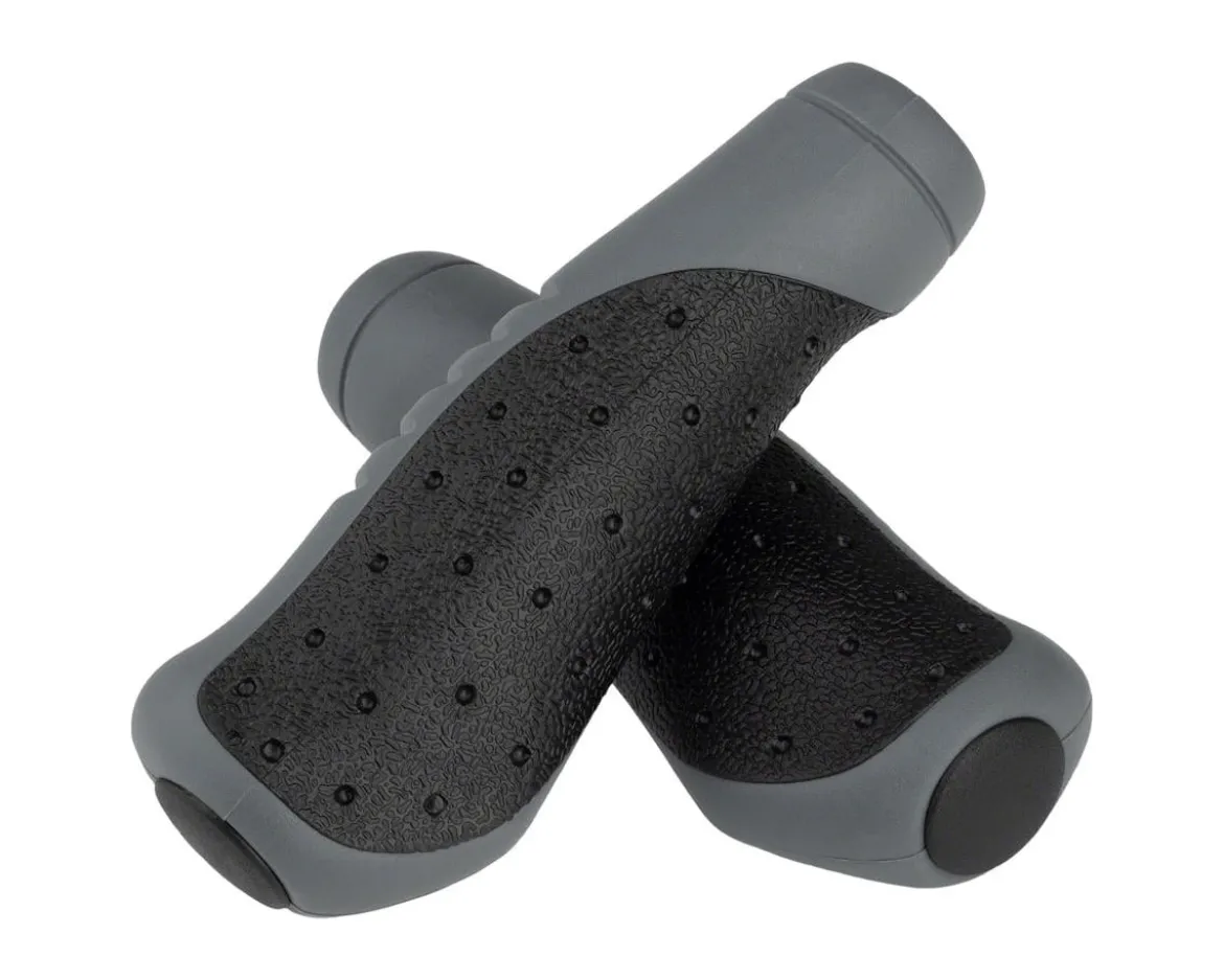 Velo Handlz-D2W Ergo Mountain Grips (Grey/Black)