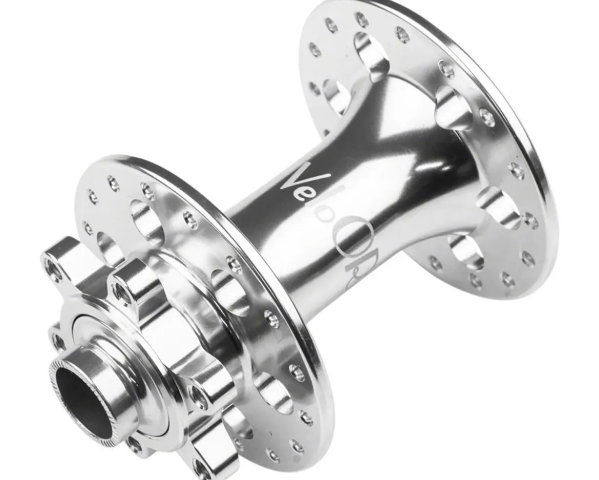 Velo Orange Front Hub (Silver) (QR x 100mm/12mm/15mm Thru) (6-Bolt) (32H)