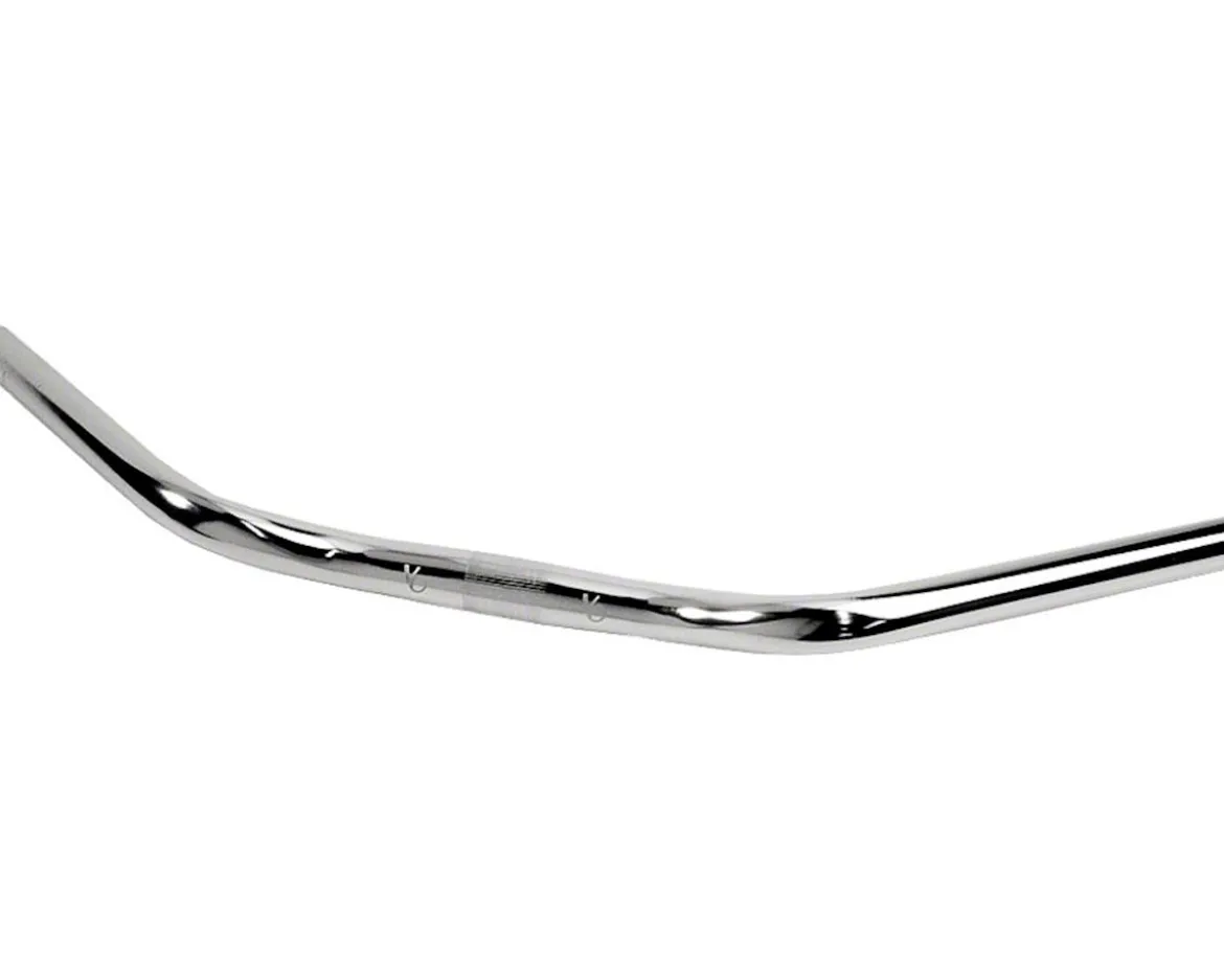 Velo Orange Milan Handlebars (Silver) (25.4mm) (25mm Rise) (570mm) (35° Sweep)